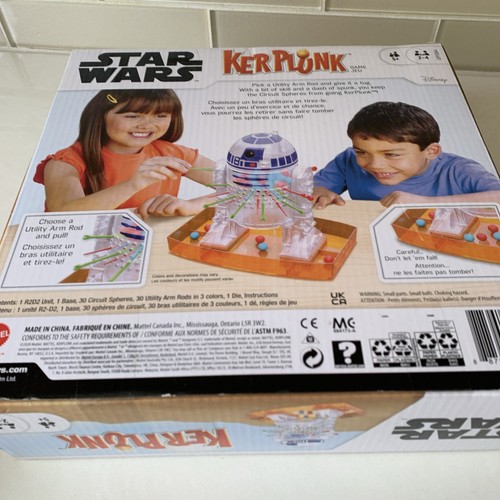 Kerplunk Star Wars Marble-Dropping Kids Game for 2 to 4 Players by Mattel NEW - Picture 8 of 14