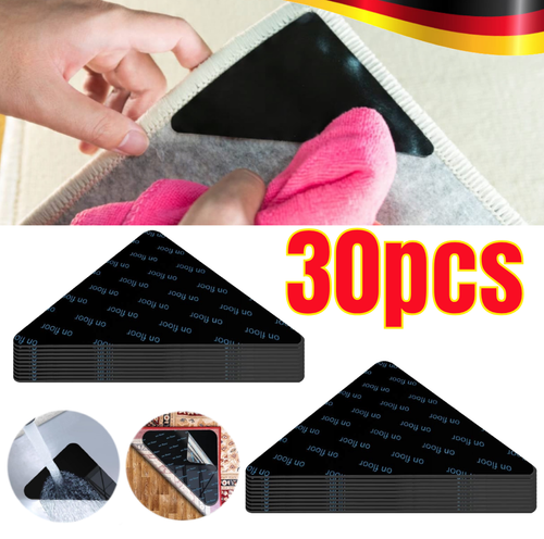 Anti Rutsch Teppich Ecke Matte Antirutschmatte Teppich Stopper Waschbar Pads