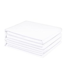 FreshCulture Queen Flat Sheets Only 2 Pack - Hotel Quality Flat Bed Sheets - ...