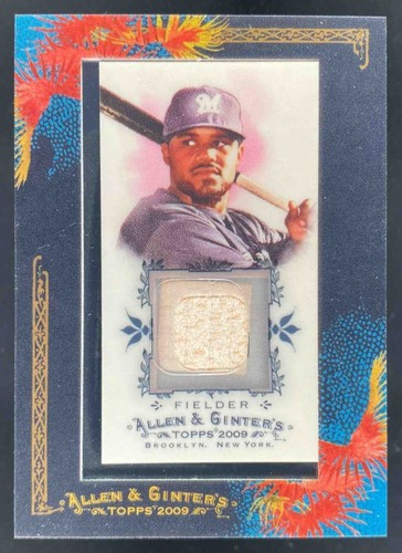 Prince Fielder 2009 Topps Allen & Ginter Lumber Relic #AGR-PF Brewers - Picture 1 of 10
