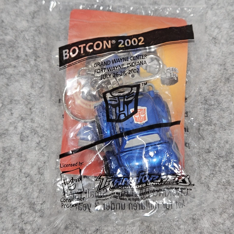 TRANSFORMERS BOTCON 2002 GLYPH VERY RARE MISP! AUTOBOT BLUE BUMBLEBEE - Image 3 of 4