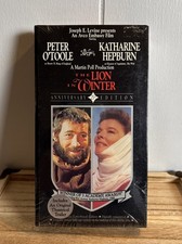 The Lion in Winter VHS Tape Movie Full Screen Katherine Hepburn Peter O'Toole