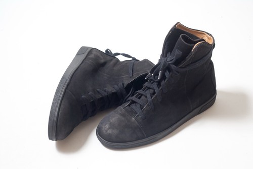 Damir Doma Herren Schwarz Leder Avantgarde Sneaker Größe EU 42 / US 8,5 - Bild 1 von 10