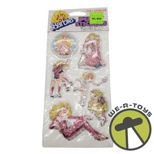 Barbie Fashionista Puffy Sticker Sheet Variety Set 1984 Mattel Item No. 0175 NEW