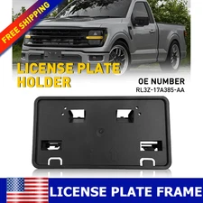 Front License Plate Frame Bracket For 2024-2025 Ford F-150 5.0L RL3Z17A385AA New