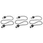  3-pak Adapter klawiatury Kabel instrumentu do akcesoriów Midi Kąt