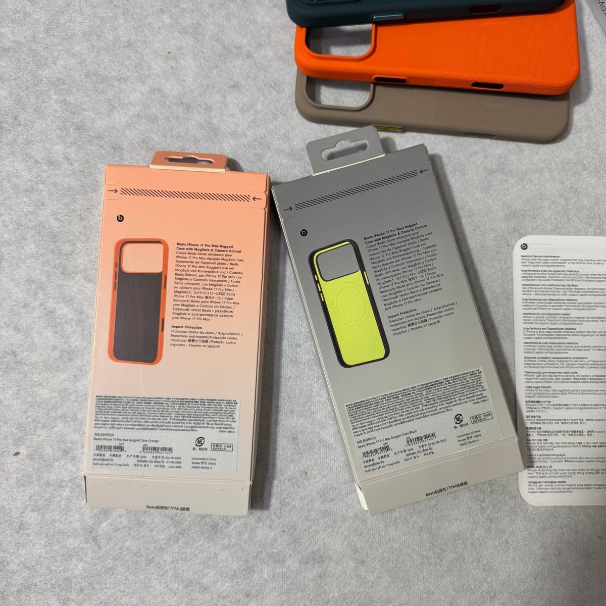 新品アップル純正 Beats iPhone 17 Pro Max ケース カバー Beats iPhone 17 Pro Max Case with MagSafe and Camera Control