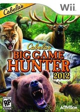 CABELA'S BIG GAME HUNTER 2012 (WII) DISC + CVR ART - NO CASE - VERY GOOD