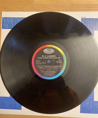 MC Hammer - Please Hammer Don’t Hurt ‘Em Vinyl LP - Picture 6 of 7