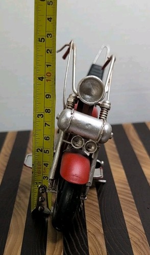 Mini Metal Motorcycle Decorative - Picture 11 of 12