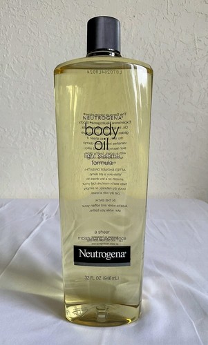 Neutrogena Body Oil Light Sesame Formula 32 oz Moisturizer NEW