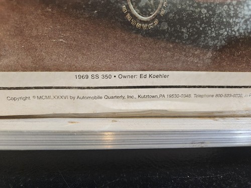 Poster Camero 1969 Vintage 1967 - Bild 3 von 6