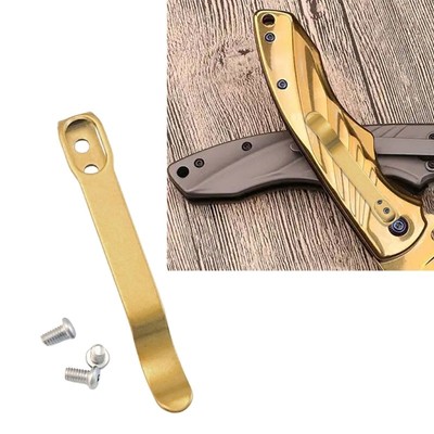 Universal Folding Cutter Back Clip Metal Pocket Clip Holder For Cutter Tool