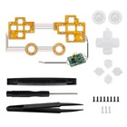 6 Colors DIY Light Board for  Game Console Luminated D-Pad Thumbsticks Face9448