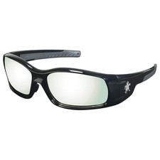 MCR Safety Swagger SR1 Safety Glasses Black Indoor-Outdoor Anti-Fog Lenses
