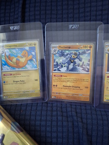 Sam's 151 Cosmic Holo Set 4 Promo Karten, Sleeved & Placed In Card Protector - Bild 2 von 3