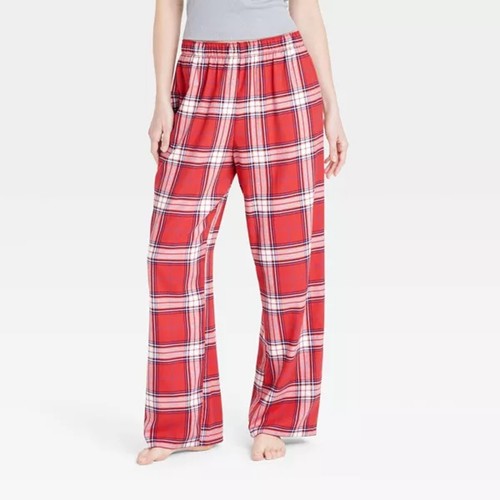 Colsie Women's Pajama Pant  Flannel  Elastic Waist  Wide Leg  Large - Picture 1 of 3