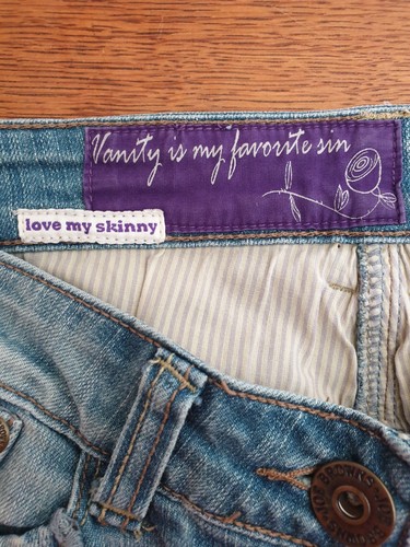 Joe Browns Women's Blue Denim Distressed Patchwork Skinny Jeans Size UK12 - Picture 4 of 5