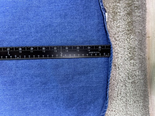 VTG Eddie Bauer Mens XXL Denim Button Long Sleeve Shirt Made in Canada C687 - Picture 9 of 10