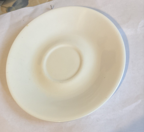 11 Corelle WINTER FROST WHITE 6 1/4” Tea Cup Saucers Made in the USA - Picture 3 of 6