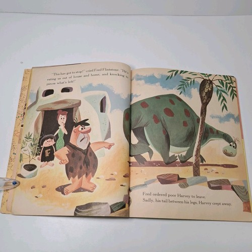 THE FLINTSTONES A Little Golden Book 1961 1st Edition, VINTAGE By Mel Crawford - Bild 8 von 10