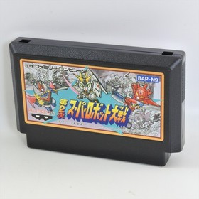 SUPER ROBOT WARS 2 2nd + Card Famicom Nintendo 8301 fc