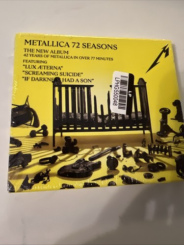 Metallica - 72 Seasons (New CD) Blackened Recordings *SEALED* - Picture 2 of 2