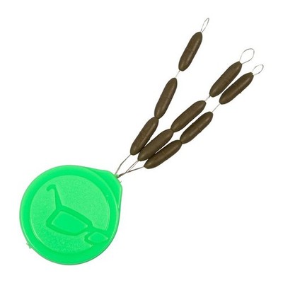Korda Sinkers Gravel Brown 9Stk. Tungsten Karpfenangeln