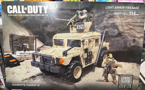 Mega Bloks - Call of Duty 06817 Light Amor Firebase Vehicle - New - Picture 1 of 5
