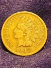 1906 INDIAN HEAD PENNY - VERY NICE CONDITION - FULL RIMS - GREAT DETAILS
