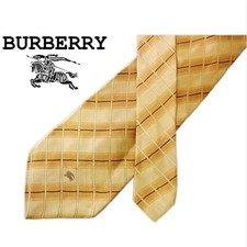 BURBERRY LONDON Used Necktie Tie SUITS Mens Unisex SILK Multicolor Luxury 185