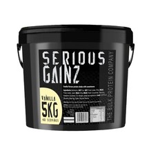 Serious Gainz - 5kg - Strong Mutant Mass Weight Gainer Best Protein Powder Shake 7.42 per kilo
