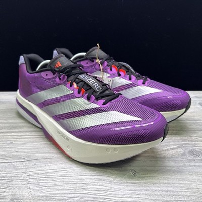 ADIDAS Adizero Boston 13 Running Shoes Men's Size 12 Purple Burst