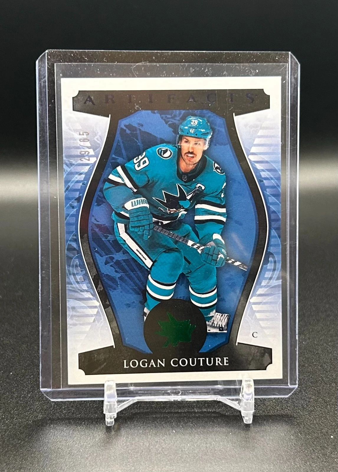 2023-24 UD Upper Deck Artifacts POLYCHROME #/65 #87 Logan Couture
