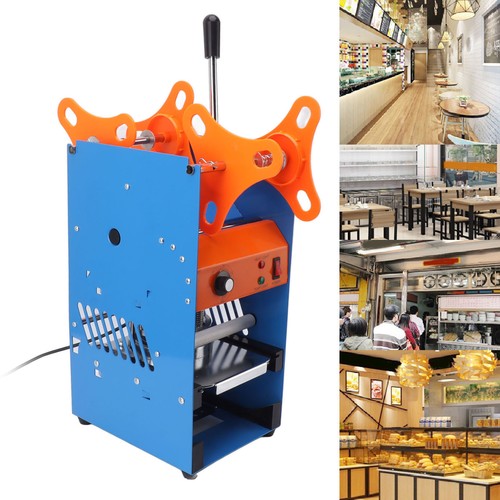 300W Manual Cup Sealing Machine 400‑500 Cup/H Electric High Platform Cup H5 - Picture 4 of 12