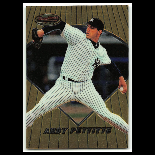 Andy Pettitte #24 1996 Bowmans Best New York Yankees Baseball Card MLB NM