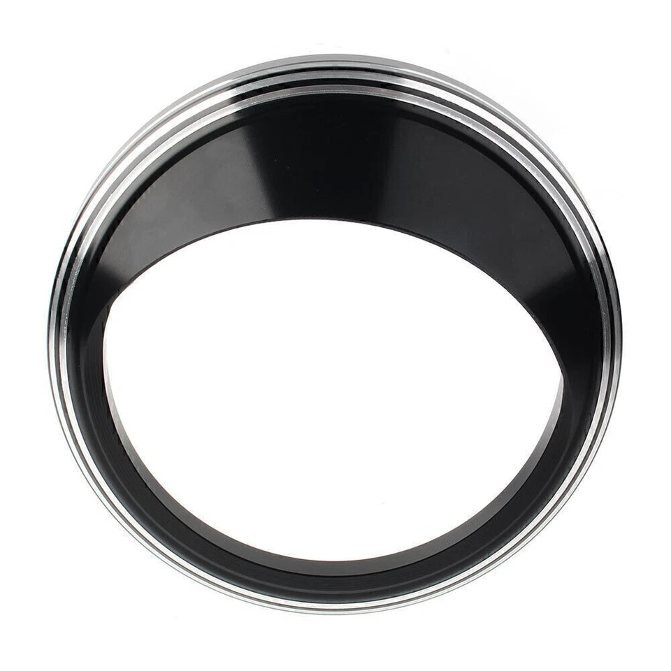 Visera de anillo de ajuste de cubierta de bisel medidor de velocímetro de 5" para Harley Road Glide personalizada Foto 2 de 4