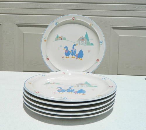 Lot of 6 Sango Harmony Dinner Plates - Picture 2 of 3