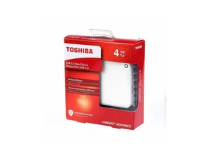 Toshiba Canvio Advance Hdtc940xw3ca 4 Tb Portable Hard Drive - 2.5