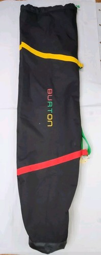 Burton Snowboard Rasta Trench Cinch Sack 172cm X 49cm NWT