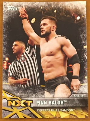 FINN BALOR, WWE ''NXT'', 2017 TOPPS CARD, AWESOME ! WRESTLING SUPERSTAR !