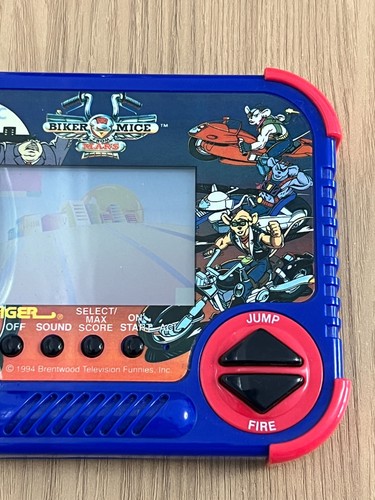 Rare Tiger Biker Mice From Mars 1992 LCD Game - Working -👽👾Retro Gift Idea👾👽 - Picture 23 of 24