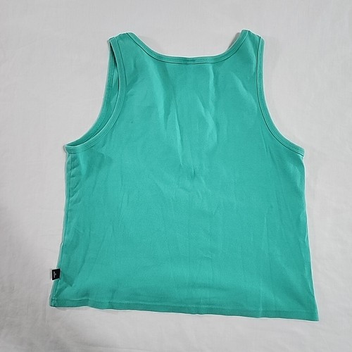 Crazy Shirts Hawaii '64  Women’s Size XL Tank Top Turquoise Key West Embroidered - Picture 5 of 11