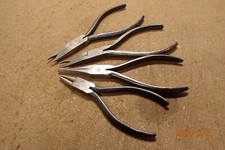 4 PAIRS VINTAGE KLEIN UTICA OTHER TELEPHONE WORKING REPAIRMAN SMALL  PLIERS