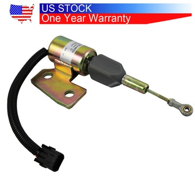 Fuel Shutoff Solenoid Fits Case J93252 IH 3991167 87420952 580SL 1840 5120 5130 Fuel Shutoff Solenoid Fits Case J93252 IH 3991167 87420952 580SL 1840 5120 5130