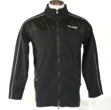 Timberland Signature Black Fleece Zip Front Jacket Boy's Size Extra Large XL NWT