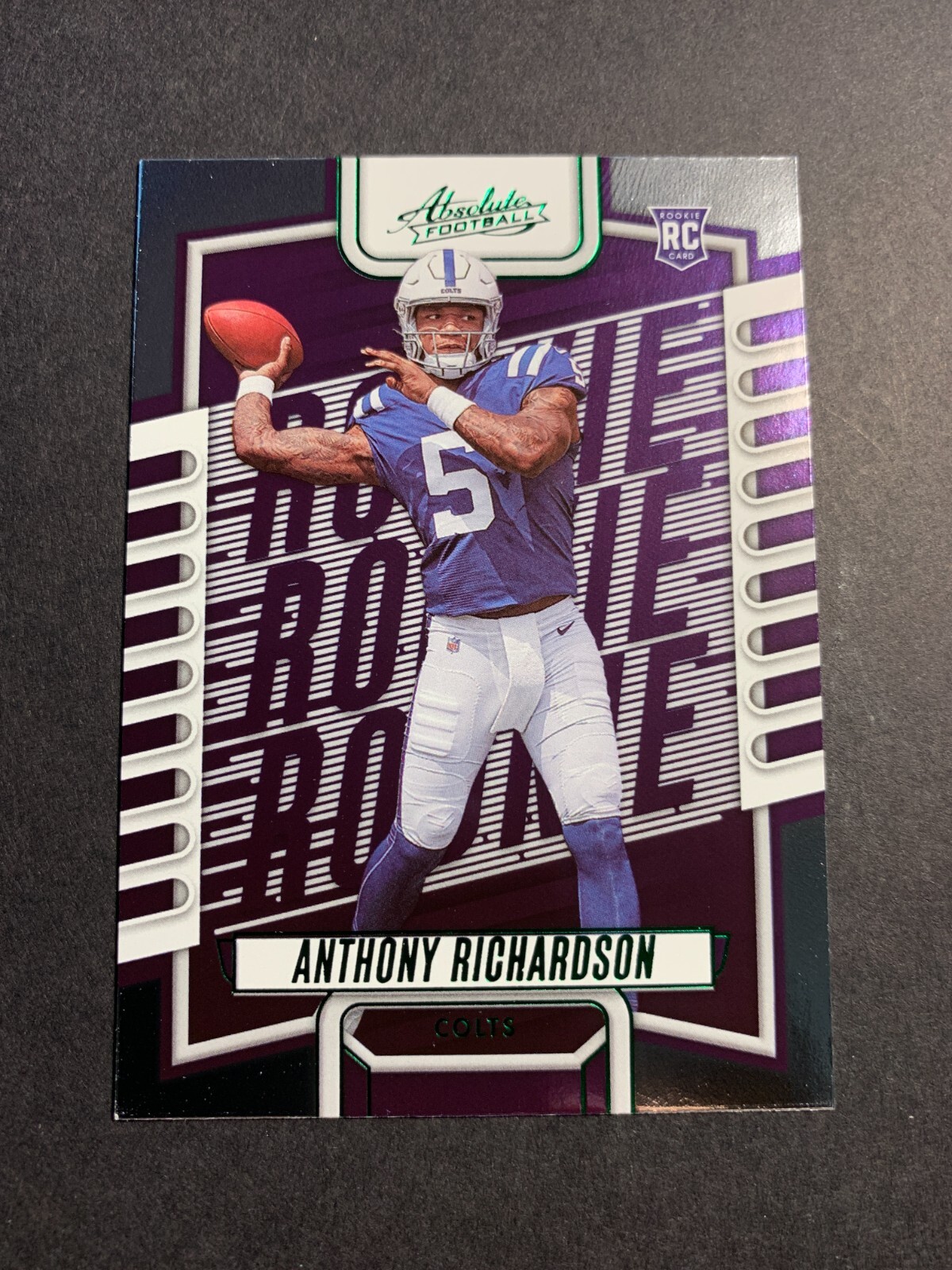 2023 Panini Absolute - Rookies Green #104 Anthony Richardson (RC) - Colts