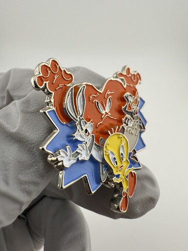 Warner Bros. Looney Tunes Gossamer Monster silberfarbene Emaille Pin - Bild 4 von 8
