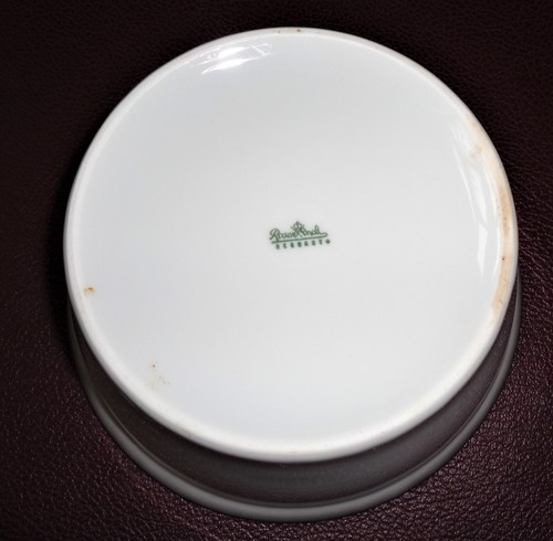 Rosenthal Evensong Germany Fine China 7 1/2 in Round Bowl Platinum Band Baumann - Picture 4 of 4