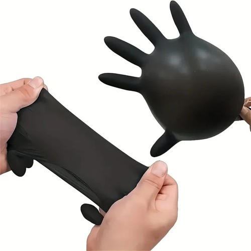 20/50/100pcs Thickened Disposable Nitrile Gloves for Kitchen Baking Cleaning Hai - Picture 7 of 24